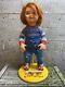 Chucky Good Guys Doll Display STAND ONLY with Blocks Childs Play Doll Stand