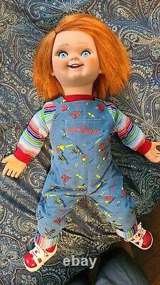 Chucky Life Size Talking Good Guy Doll With Child's Play Yellow Display Box
