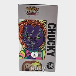 Chucky Signed Funko Pop Childs Play Ed Gale Remarque Sketched Art Beckett COA