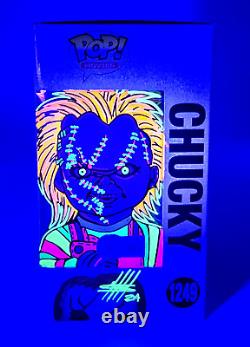 Chucky Signed Funko Pop Childs Play Ed Gale Remarque Sketched Art Beckett COA