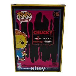 Chucky Signed Funko Pop Childs Play Ed Gale Remarque Sketched Art Beckett COA
