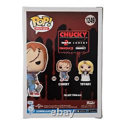 Chucky Signed Funko Pop Childs Play Ed Gale Remarque Sketched Art Beckett COA