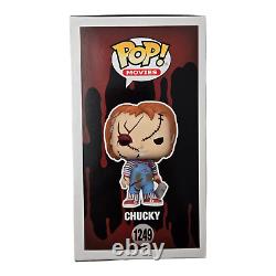 Chucky Signed Funko Pop Childs Play Ed Gale Remarque Sketched Art Beckett COA