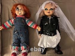 Chucky and Tiffany spencers dolls 24 inch Child's Play