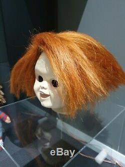 Chucky wig. Childs play lifesize good guys doll clothing prop movie horror