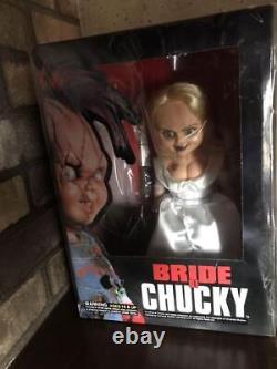 Collectible Figure Child's Play Chucky & Tiffany with Box Japan Shipped