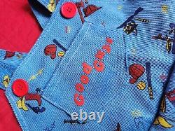 Custom Good Guys clothes Overalls Child's Play Chucky doll 11 life size