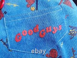 Custom Good Guys clothes Overalls Child's Play Chucky doll 11 life size