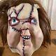 Don Post Studios Childs Play Chucky Full Head Latex Mask Vintage Halloween Scary