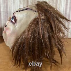 Don Post Studios Childs Play Chucky Full Head Latex Mask Vintage Halloween Scary