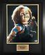 Ed Gale Chucky Childs Play Horror Movie Framed Signed 11x14 Autograph Photo BAS
