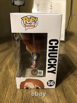 Ed Gale autographed signed inscribed Funko Pop #56 Chucky BGS COA Childs Play 2