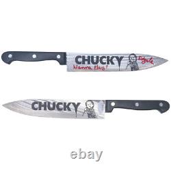 Ed Gale autographed signed inscribed knife Child's Play JSA Witness Chucky