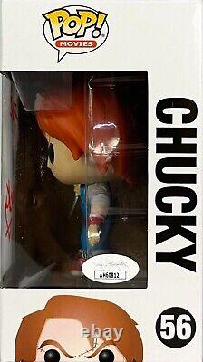 Ed Gale autographed signed limited Funko Pop Chucky #56 Childs Play JSA COA