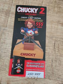 Extremely Rare! Child's Play 2 Collectors Edition Blu Ray Box Chucky Fig Statue