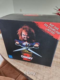 Extremely Rare! Child's Play 2 Collectors Edition Blu Ray Box Chucky Fig Statue