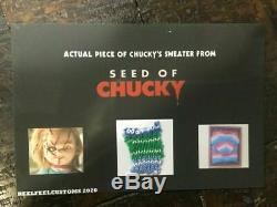 Extremely Rare! Child's Play Seed of Chucky Piece Sweater Screen Used Movie Prop