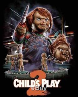 Extremely Rare! Childs Play 2 Lifesize Chucky Tenoch Art Silicone Bloody Version