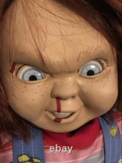 Extremely Rare! Childs Play 2 Lifesize Chucky Tenoch Art Silicone Bloody Version