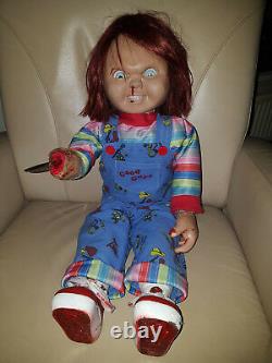 Extremely Rare! Childs Play 2 Lifesize Chucky Tenoch Art Silicone Bloody Version