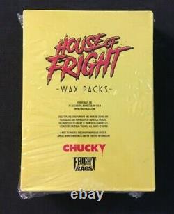 Fright Rags Child's Play Chucky Wax Box Trading Cards Factory Sealed Halloween