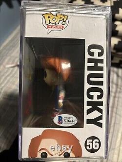 Funko POP Movies CHILD'S PLAY 2 Chucky Vinyl Figure, #56 Autographed