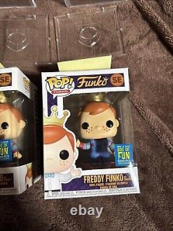 Funko Pop! 2019 Box Of Fun Freddy Funko As Chucky Regular And Bloddy Nib