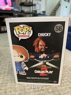 Funko Pop! Child's Play 2 #56 Blood Splattered Chucky Hot Topic 25th Pop Protect