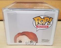 Funko Pop Good Guy Chucky #829 Childs Play 2 Hot Topic Excl Signed by Alex Vince