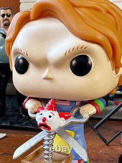 Funko Pop Limited Edition Movie Child'S Play Chucky With Jack-In-The-Box Figure