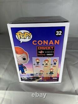 Funko Pop Tbs Conan As Chucky Childs Play 2 32 Sdcc 2020 New