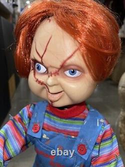 Gemmy Life Size Animated & Talking Chucky Doll, Child's Play, New in Box, 2022