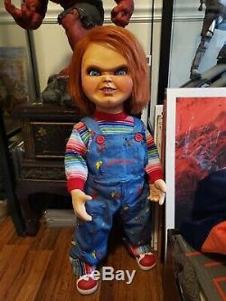 Good Guy Doll Child's Play Angry Chucky Life Size 30 Inch Tall