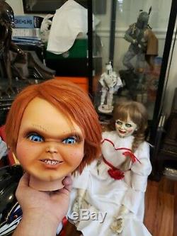 Good Guy Doll Child's Play Angry Chucky Life Size Head