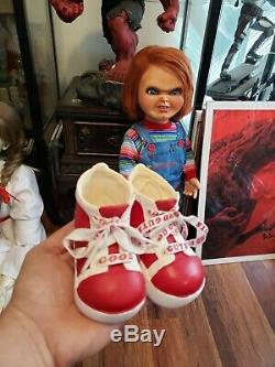 Good Guy Doll Child's Play Chucky Pair of Shoes with Laces