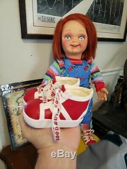 Good Guy Doll Child's Play Chucky Pair of Shoes with Laces
