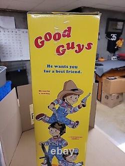 Good Guys Chucky Doll Childs Play Life Size 30 inches Spirit Halloween In Box