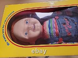 Good Guys Chucky Doll Childs Play Life Size 30 inches Spirit Halloween In Box