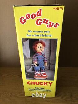Good Guys Chucky Doll Life Size 2 ft. Childs Play Animated 2022