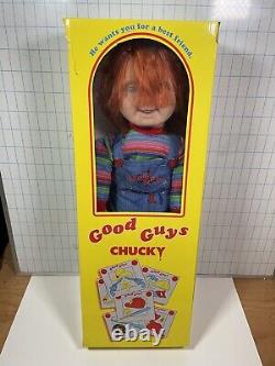 Good Guys Chucky Doll Life Size 30 Child's Play 2 Spirit Halloween Opened Box