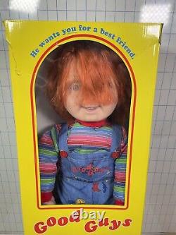 Good Guys Chucky Doll Life Size 30 Child's Play 2 Spirit Halloween Opened Box