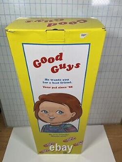 Good Guys Chucky Doll Life Size 30 Child's Play 2 Spirit Halloween Opened Box