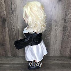 HUGE 20-in Bride Of Chucky TIFFANY DOLL Plush WithClothes SPENCERS BRIDE OF CHUCKY