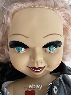 HUGE 26-in Bride Of Chucky TIFFANY DOLL Plush w Clothes SPENCERS BRIDE OF CHUCKY