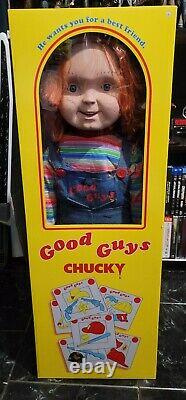 HUGE Chucky Doll 30in Good Guys Spirit Halloween Collectible Memorabilia NEW