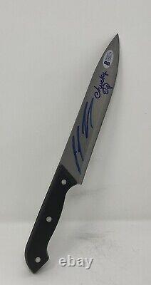 Jennifer Tilly & Ed Gale Signed Child's Play Chucky's Bride Real Knife Beckett