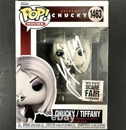 Jennifer Tilly signed Chucky Tiffany Scare Fair Funko Pop autograph Beckett BAS