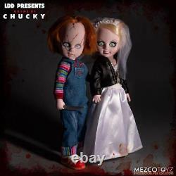 LIVING DEAD DOLLS CHUCKY & TIFFANY Child's Play Set of 2 Doll From Japan