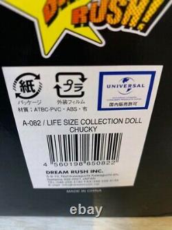Limited 300 Child Play Bride of Chucky Dream Rush LIFE SIZE GOOD GUY Doll 1/1