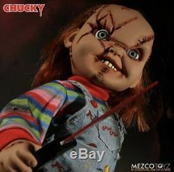 Limited Edition Childs Play CHUCKY SCARRED 15 TALKING GOOD GUY DOLL